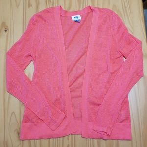 Old Navy Coral Cardigan